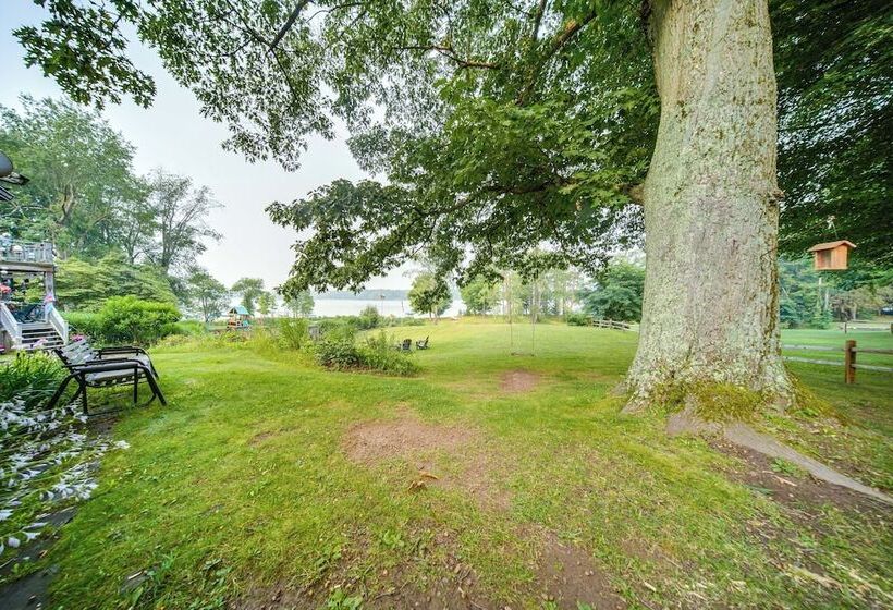 Custom Built Lakefront Cottage W/ Spacious Yard!