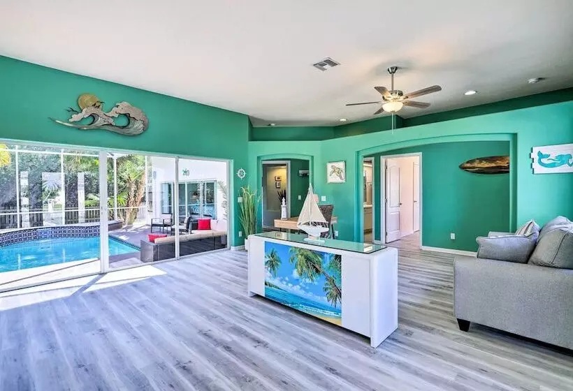 Merritt Island Home With Grill & Saltwater Pool