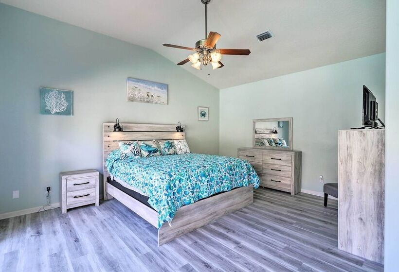 Merritt Island Home With Grill & Saltwater Pool