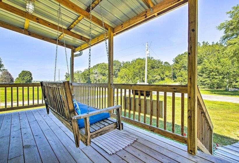 Peaceful Kansas Cottage W/ Wraparound Deck!