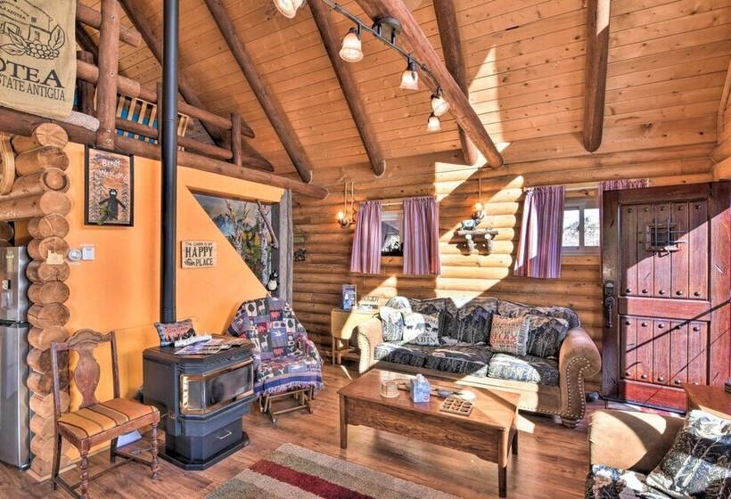 Remote Escape W/ Deck & Sweeping Mountain Views!