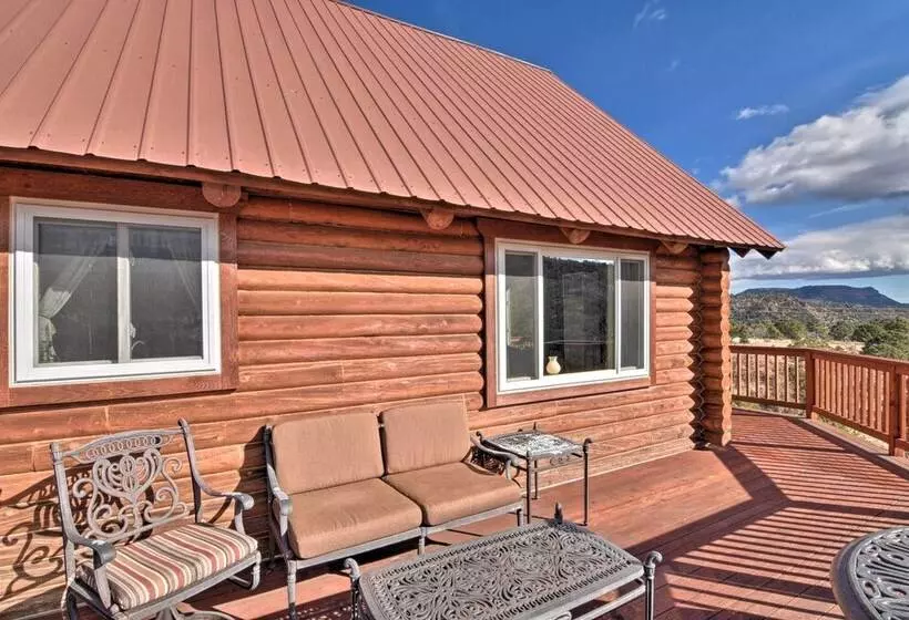 Remote Escape W/ Deck & Sweeping Mountain Views!