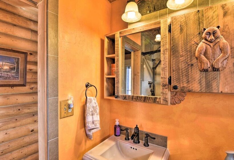 Remote Escape W/ Deck & Sweeping Mountain Views!