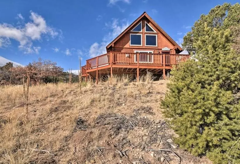 Remote Escape W/ Deck & Sweeping Mountain Views!