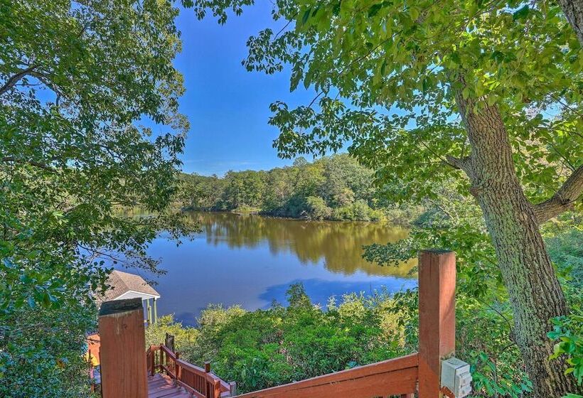 Riverfront Retreat On 4 Acres W/ Private Dock