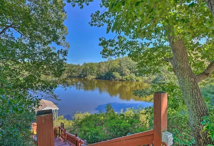 Riverfront Retreat On 4 Acres W/ Private Dock