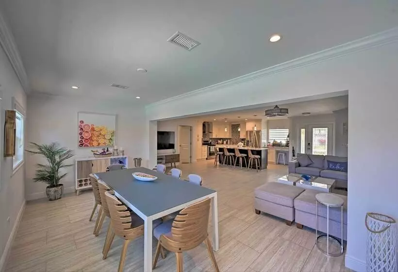 Pool, Dock, Game Room: Cape Coral Canal Home