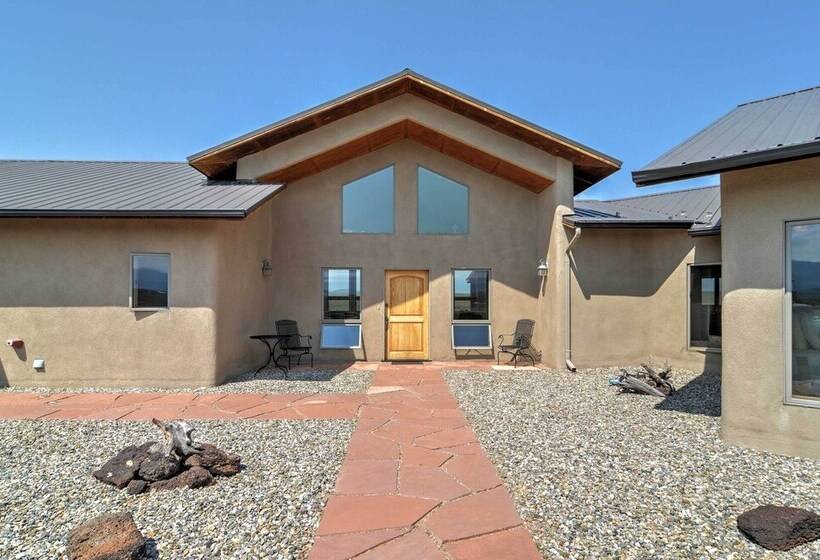 Traditional Taos Home: 26 Acres W/ Mountain Views
