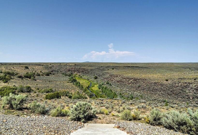 Traditional Taos Home: 26 Acres W/ Mountain Views