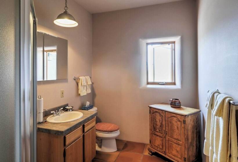 Traditional Taos Home: 26 Acres W/ Mountain Views