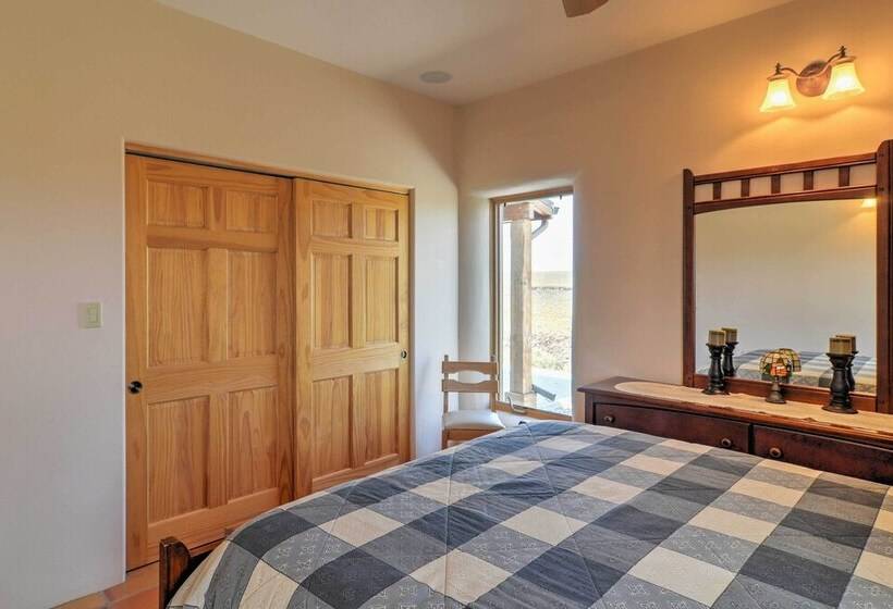 Traditional Taos Home: 26 Acres W/ Mountain Views