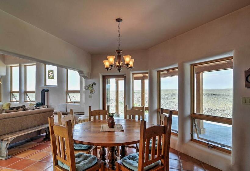 Traditional Taos Home: 26 Acres W/ Mountain Views