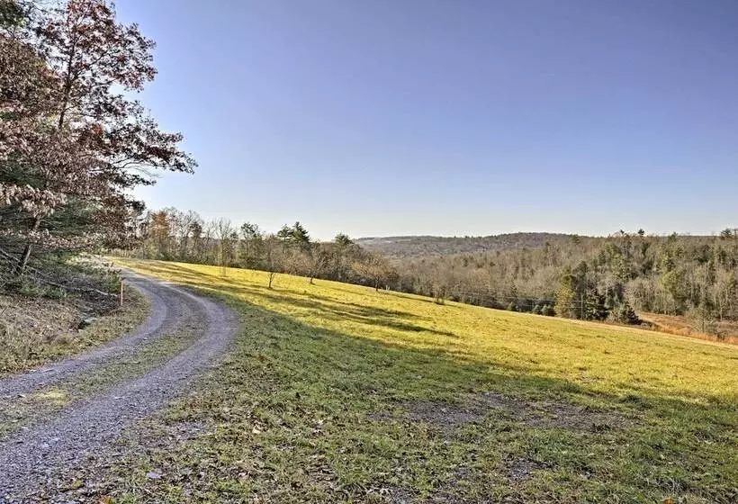 Benton Home On 50 Acres W/ Private Deck & Views!