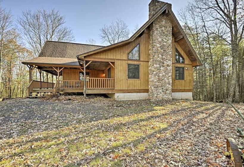Benton Home On 50 Acres W/ Private Deck & Views!