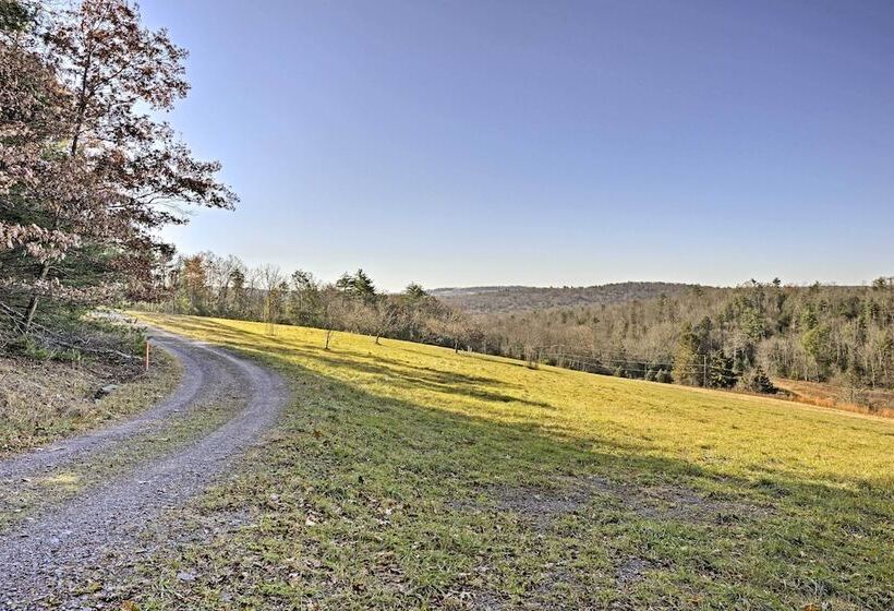 Benton Home On 50 Acres W/ Private Deck & Views!