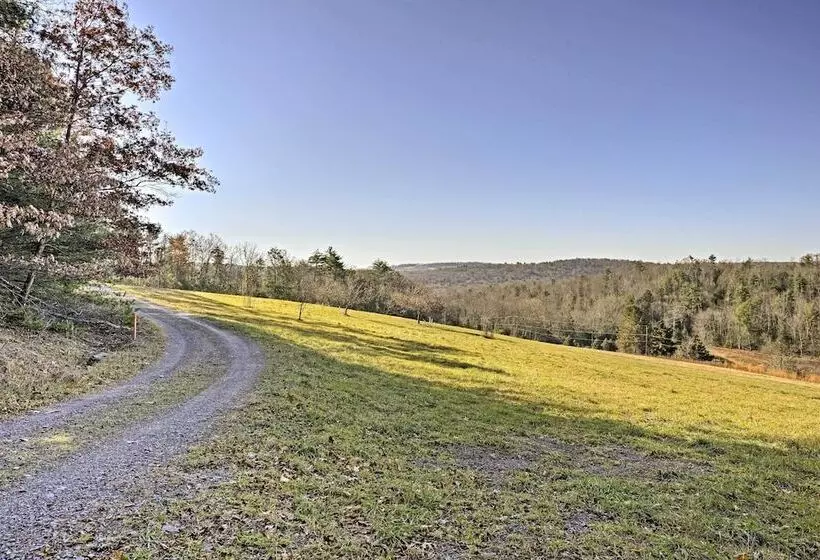 Benton Home On 50 Acres W/ Private Deck & Views!