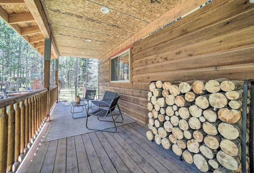 Swiss Cabin In Mack S Inn: Game Room & Fire Pit!
