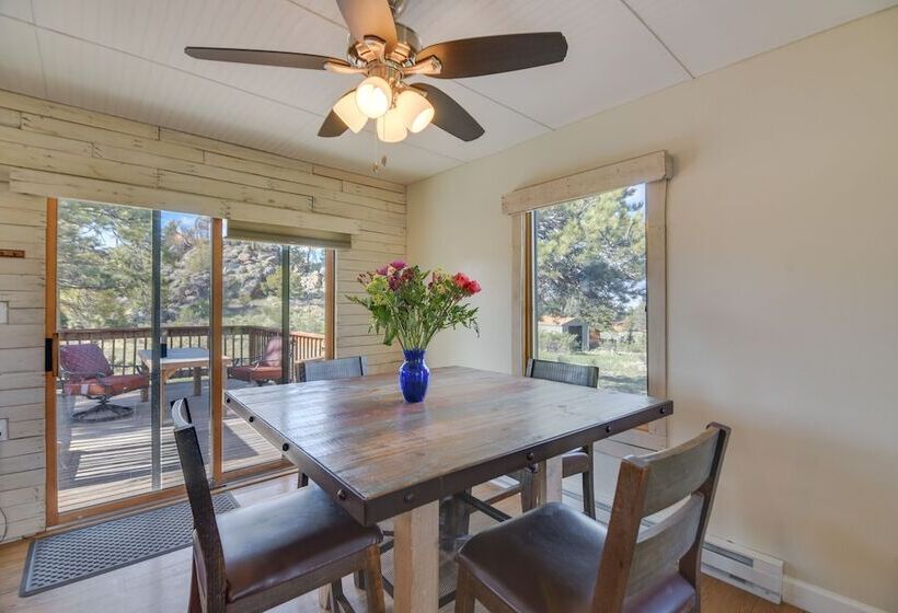 Cozy Red Feather Lakes Retreat W/ Deck & Yard