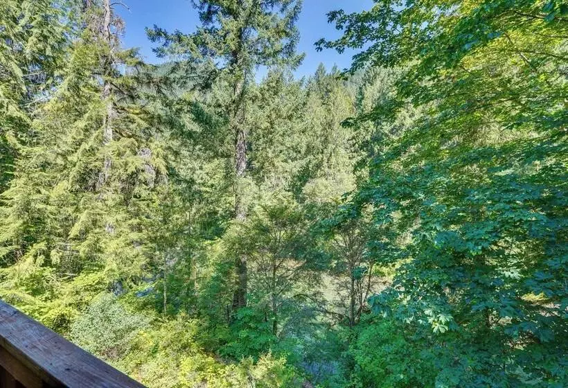 Enchanting Escape W/ Hot Tub, Decks & Views!