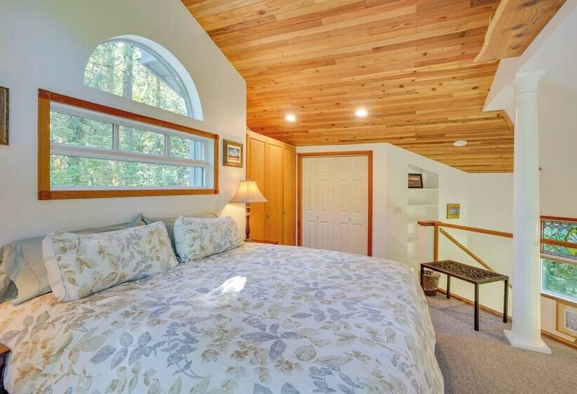 Enchanting Escape W/ Hot Tub, Decks & Views!
