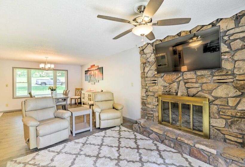 Lake House In Horseshoe Bend Near Ozark Forest!