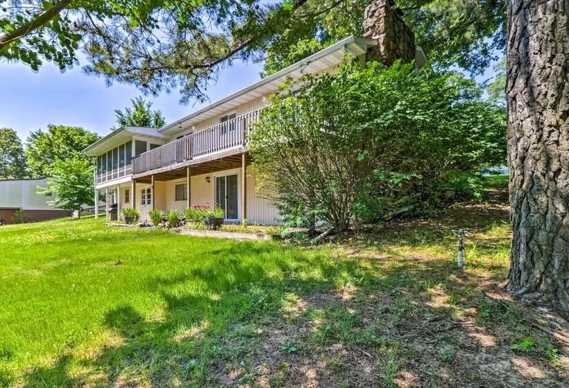 Lake House In Horseshoe Bend Near Ozark Forest!