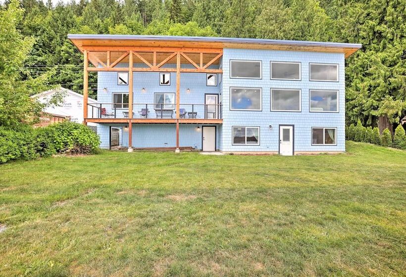 Lake Whatcom House W/ Boat Dock + Mountain View!