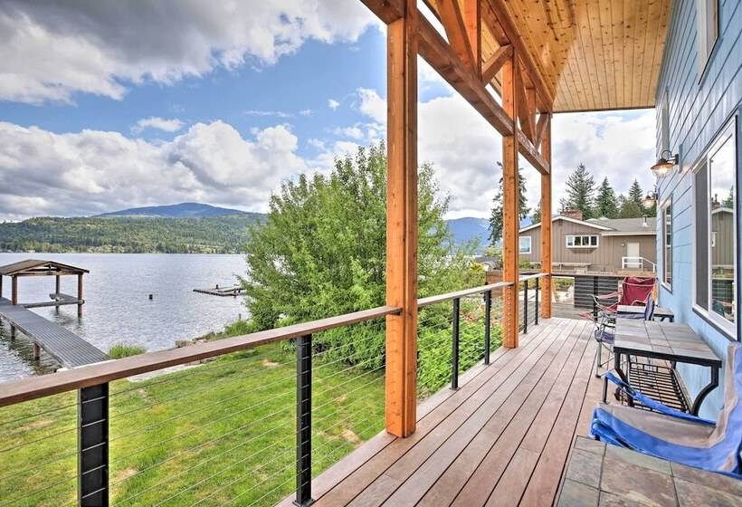 Lake Whatcom House W/ Boat Dock + Mountain View!