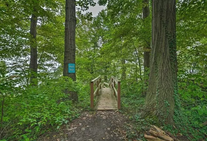 Lakeside Escape Steps To Lake Michigan Beach!
