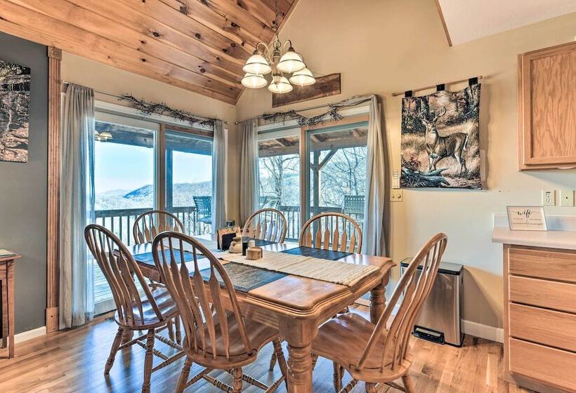 Maggie Valley Home W/ Mountain Views + Decks!