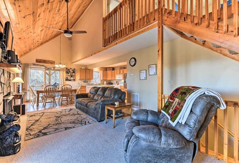 Maggie Valley Home W/ Mountain Views + Decks!