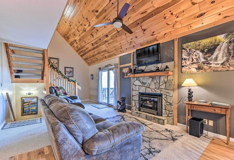 Maggie Valley Home W/ Mountain Views + Decks!