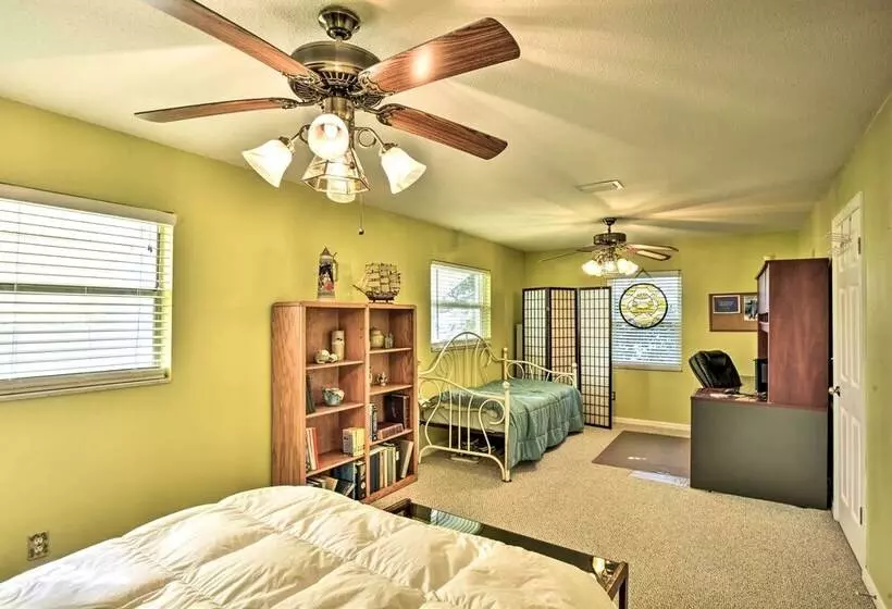 Merritt Island Home W/ Boat Dock On Canal Front!