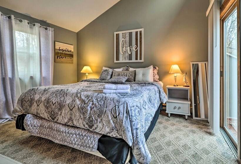 Walk To Locust Lake: Poconos Vacation Home!