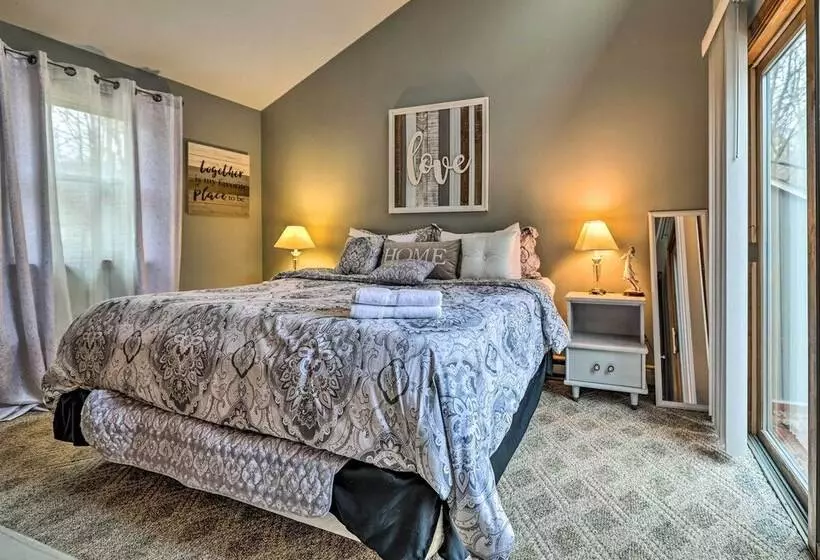 Walk To Locust Lake: Poconos Vacation Home!