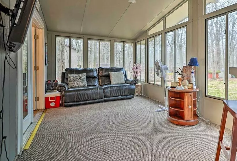 Walk To Locust Lake: Poconos Vacation Home!