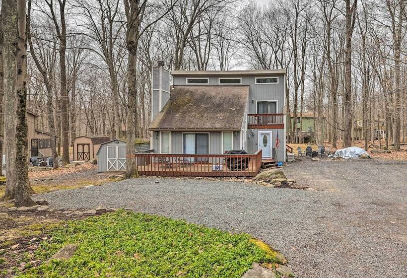 Walk To Locust Lake: Poconos Vacation Home!