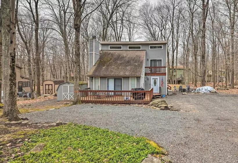 Walk To Locust Lake: Poconos Vacation Home!