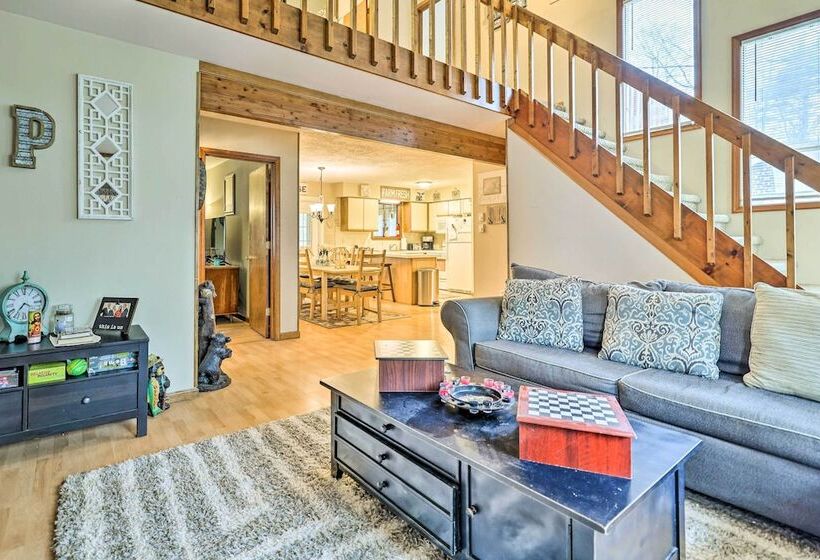 Walk To Locust Lake: Poconos Vacation Home!