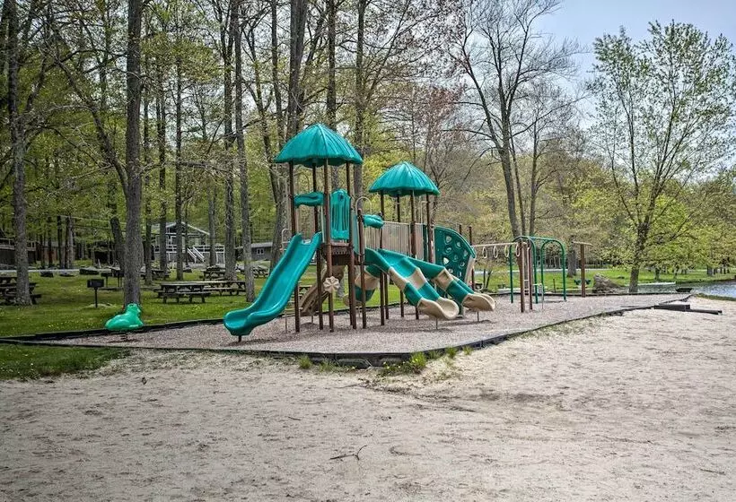 Walk To Locust Lake: Poconos Vacation Home!