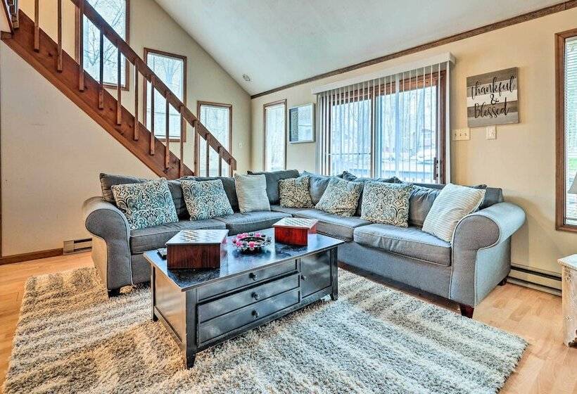 Walk To Locust Lake: Poconos Vacation Home!