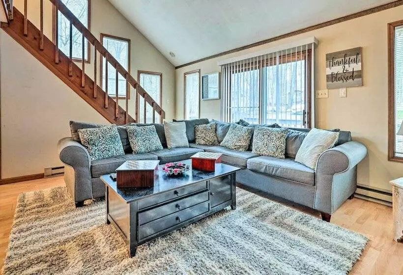 Walk To Locust Lake: Poconos Vacation Home!