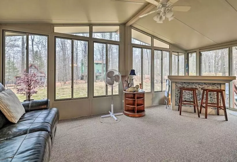 Walk To Locust Lake: Poconos Vacation Home!