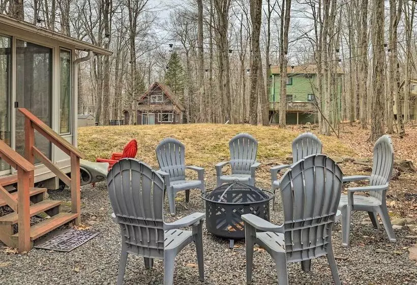 Walk To Locust Lake: Poconos Vacation Home!