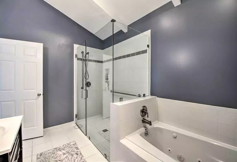 Benton Harbor Lake House W/ Dock & Fire Pit!