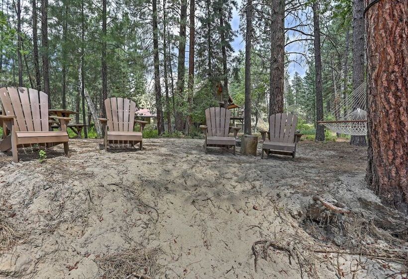 Romantic Riverfront Cottage   1 Mile To Winthrop!