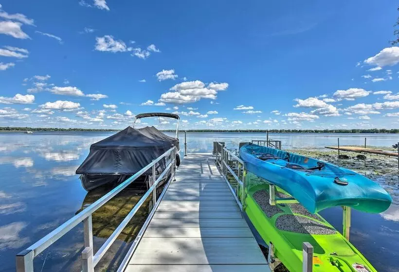 Spacious Pearl Lake Retreat W/ Yard & Private Dock