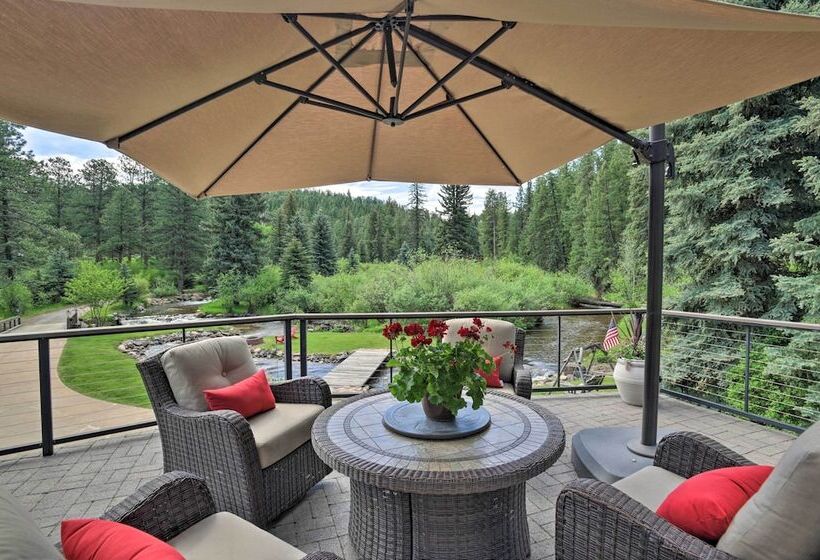 Stunning Mtn Views, Private Stream: Evergreen Gem!