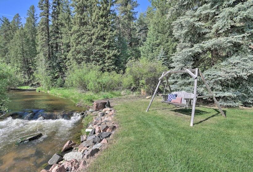 Stunning Mtn Views, Private Stream: Evergreen Gem!