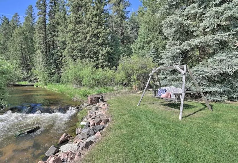 Stunning Mtn Views, Private Stream: Evergreen Gem!